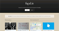 Desktop Screenshot of focal.ie